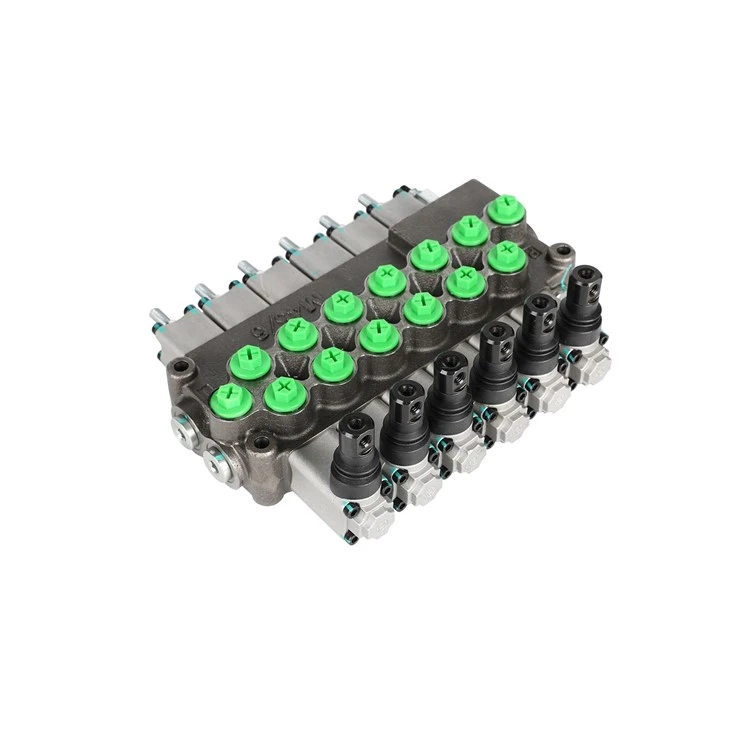 Yikde Hydraulic Multiway Valve Directional Valve Manual Distributor